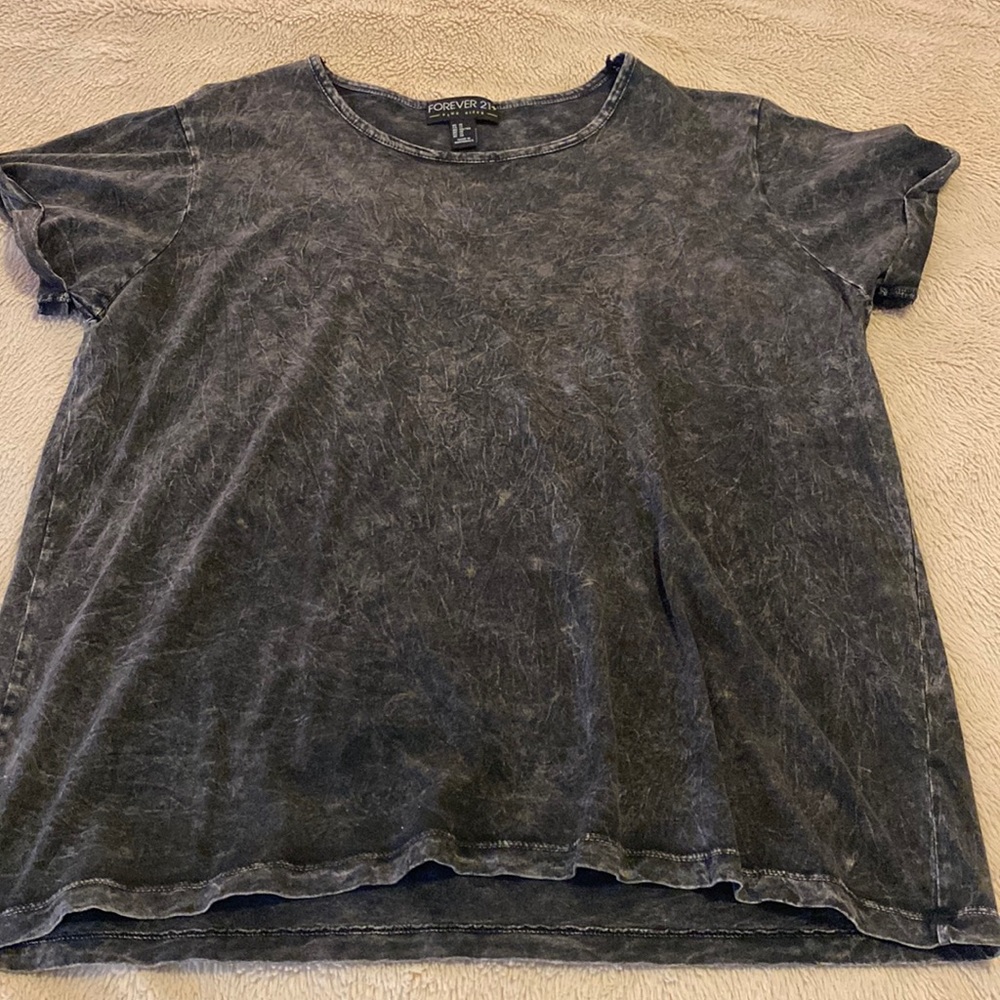 Distressed T shirt